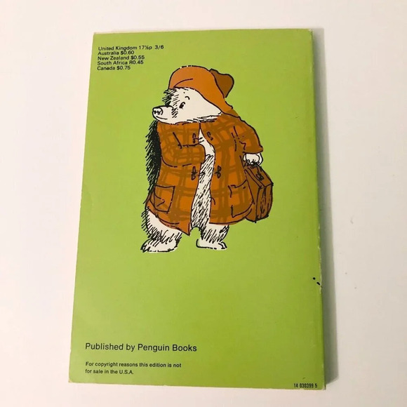 Vtg 1969 Paddington Bear At  Work Puffin Books Paperback Michael Bond - Picture 2 of 16